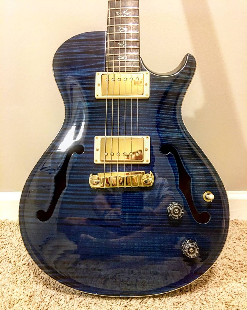 PRS Hollowbody 1 - Demo & Review - YouTube